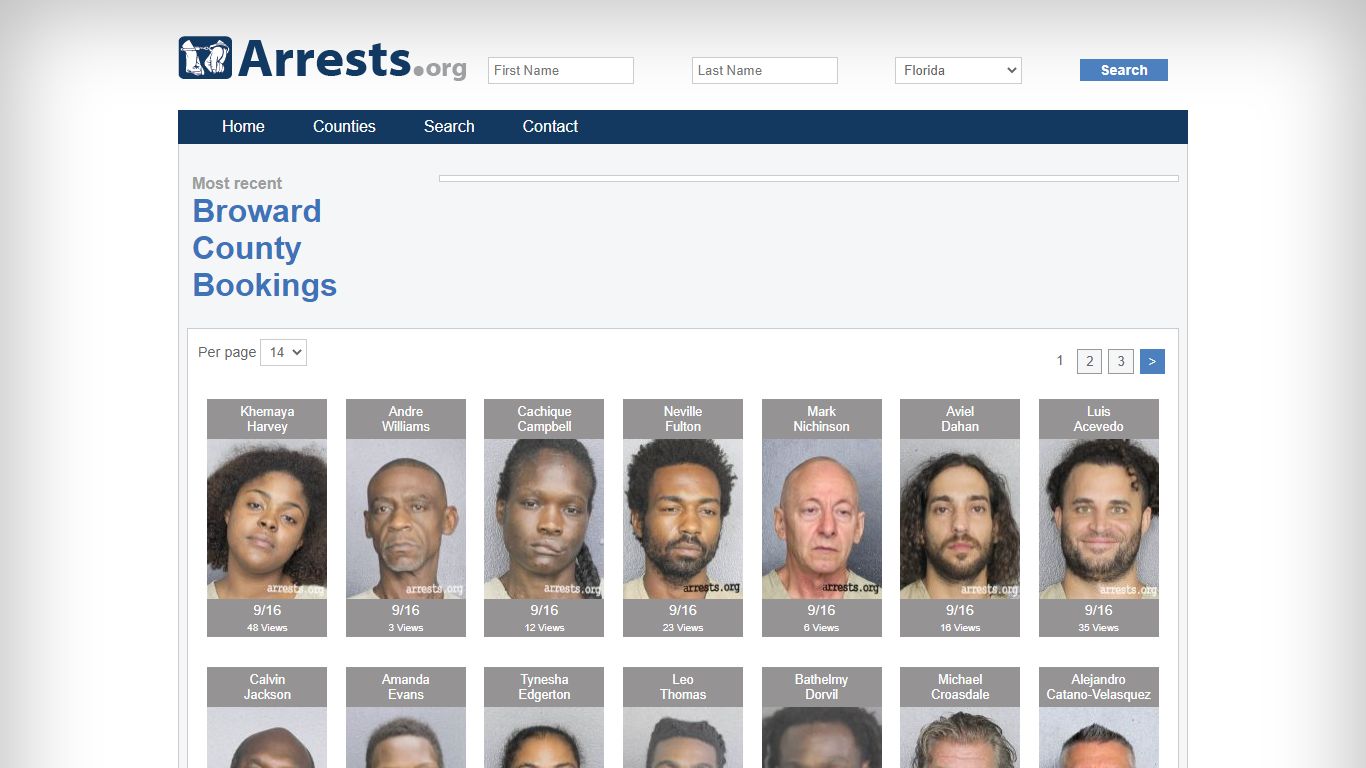 Broward County Arrests and Inmate Search